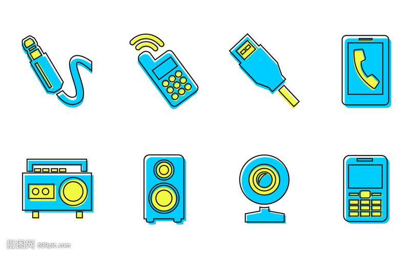 電子產品圖標 小小符號背后的設計智慧